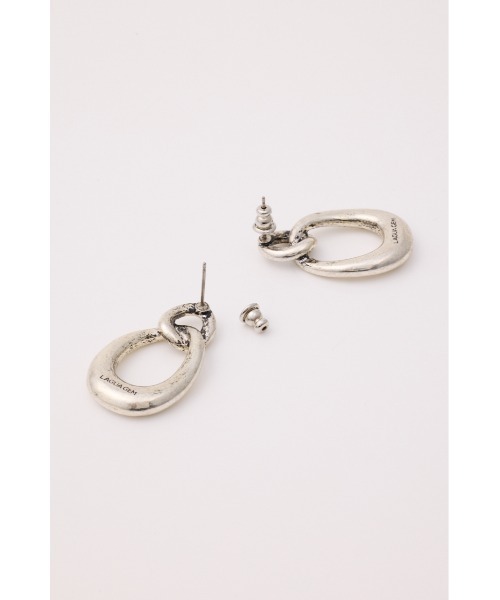 LAGUA GEM(ラグアジェム)の「TWIST HOOP ピアス(ピアス(両耳用)・レディース・ゴールド/シルバー・FREE)」の3枚目の写真