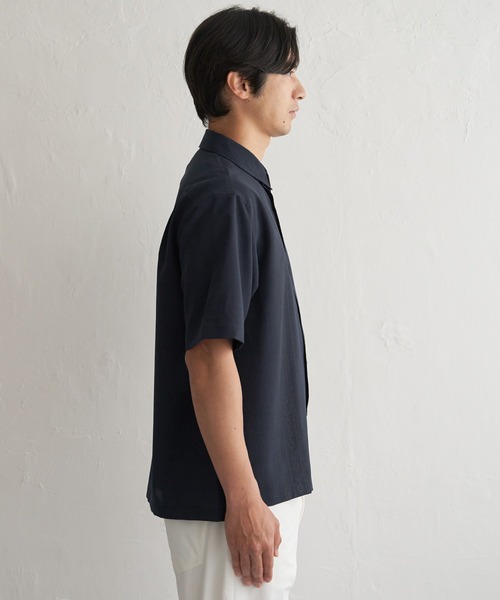ikka(イッカ)の「【接触冷感】リネンライクエスニックプリントシャツ(シャツ/ブラウス・メンズ・カーキ/ベージュ/ネイビー・XL/L/M/S)」の17枚目の写真