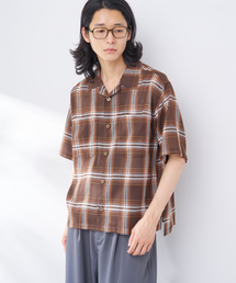 B.C STOCK | ビッグチェックメッシュシャツ(シャツ/ブラウス)