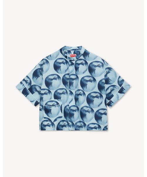 KENZO（ケンゾー）の「'KENZO Apple pop' ショートスリーブ シャツ イン コットン（シャツ/ブラウス・レディース・ブルー系その他・36/34）」の5枚目の写真