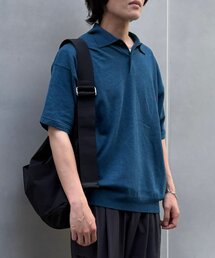 COLONY 2139 | 抗菌速乾シルクブレンド半袖ポロニット(ニット/セーター)