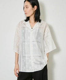 EMBROIDERY LACE BOX SHIRTS（シャツ/ブラウス）｜CLANE（クラネ）の