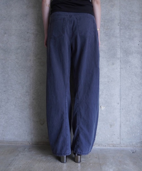 LCDC TM（エルシーディーシーティーエム）の「DISTRESSED CURVED PANTS（その他パンツ・レディース・Navy・S）」の17枚目の写真