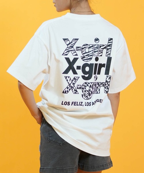 ムラサキスポーツ別注】X-GIRL/エックスガール 半袖Tシャツ