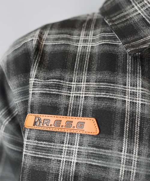 SPINNS(スピンズ)の「オンブレチェックシャツ/半袖/ストリートスターロゴ/バックロゴ(シャツ/ブラウス・メンズ・ブラック・ONESIZE)」の14枚目の写真