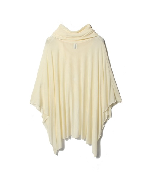 ESTNATION（エストネーション）の「GOOD PEOPLE GOOD STITCHING GOOD PRODUCT for ESTNATION / ケープニット（カーディガン/ボレロ・レディース・アイボリー/ブラック・FREE）」の5枚目の写真