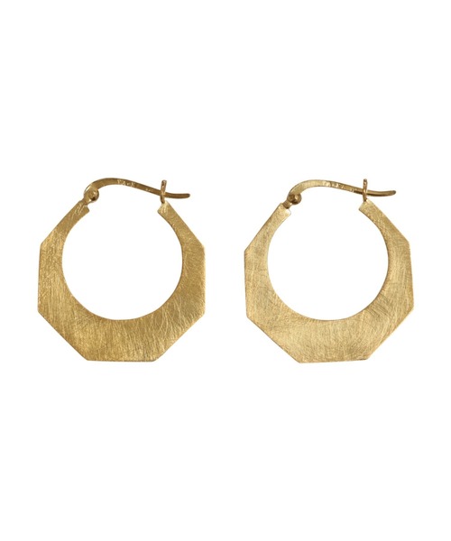YArKA（ヤーカ）の「【YArKA/ヤーカ】twin dancing loops earring(pierce) [ftdtf16] / 表面加工ピアス（ピアス（両耳用）・レディース・ゴールド/シルバー・FREE）」の5枚目の写真