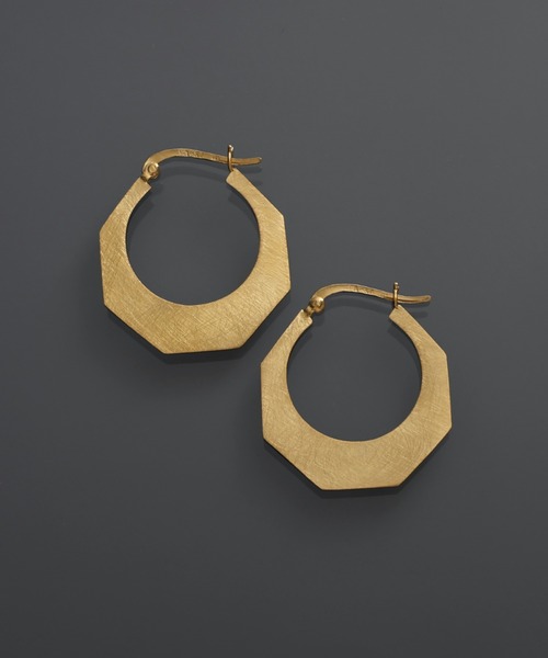 YArKA（ヤーカ）の「【YArKA/ヤーカ】twin dancing loops earring(pierce) [ftdtf16] / 表面加工ピアス（ピアス（両耳用）・レディース・ゴールド/シルバー・FREE）」の8枚目の写真