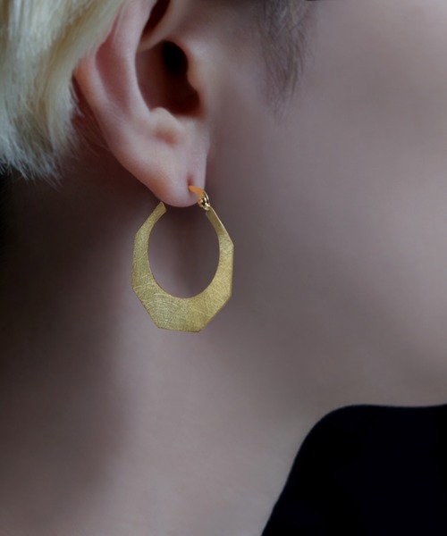 YArKA（ヤーカ）の「【YArKA/ヤーカ】twin dancing loops earring(pierce) [ftdtf16] / 表面加工ピアス（ピアス（両耳用）・レディース・ゴールド/シルバー・FREE）」の12枚目の写真