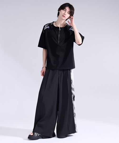 Ellno Loset(エルノロゼット)の「ニュアンスガラキリカエパンツ/SETUP対応(その他パンツ・メンズ・パープル/ブラック/グレー・X-SMALL/SMALL/MEDIUM/LARGE)」の21枚目の写真