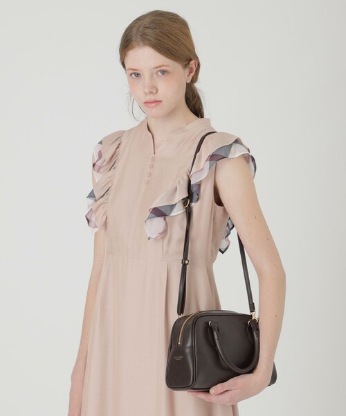 BLUE LABEL CRESTBRIDGE（ブルーレーベルクレストブリッジ）の「ミニボストンバッグ（ショルダーバッグ・レディース・ブラウン系その他5・FREE）」の8枚目の写真