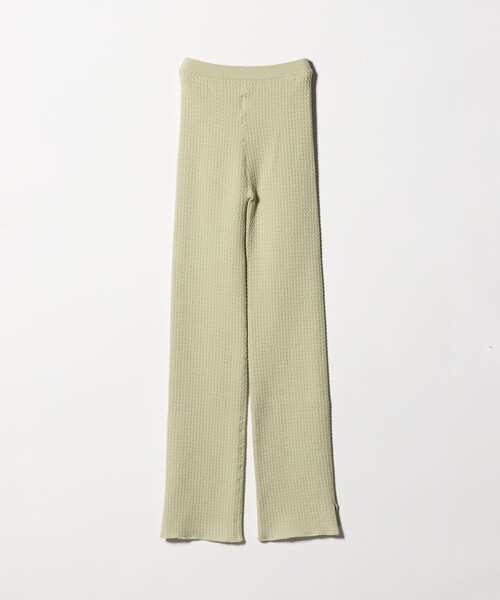 Steven Alan（スティーブンアラン）の「＜GIU GIU＞CABLE PANTS/パンツ（その他パンツ・レディース・ライム・M）」の4枚目の写真