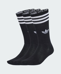 adidas | スリーストライプス ハイ クルーソックス 3足組 / 3S HIGH CR S 3P / アディダスオリジナルス adidas Originals(ソックス/靴下)