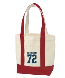 Ol' Basics（オール・ベーシックス） バイカラートートバッグ キャンバス ロゴ ナンバリング プリント 鞄 BAG アメカジ メンズ レディース ユニセックス