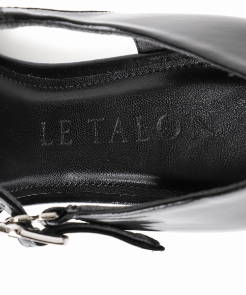 LE TALON(ルタロン)の「5cmオブリークメリージェーン(パンプス・レディース・ブラックミックス/ボルドー/カーキ・22cm/23cm/22.5cm/25cm/24.5cm/24cm/23.5cm)」の7枚目の写真