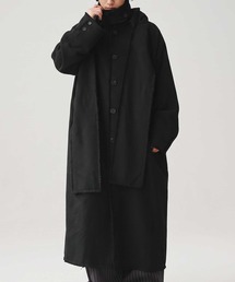 antiqua（アンティカ）の「フーディーロングコート バラクラバ マフラー（その他アウター）」