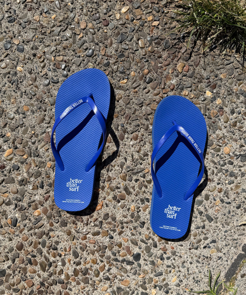 BETTER THAN SURF(ベターザンサーフ)の「SUMMER FLIP FLOPS - BLUE(サンダル・レディース・その他・24cm/25cm/26cm/27cm/28cm/23cm)」の2枚目の写真