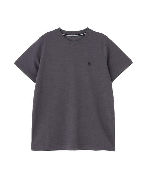 PEARLY GATES(パーリーゲイツ)の「麻調合繊半袖Tシャツ(Tシャツ/カットソー・レディース・グレー/ブルー/ホワイト・LARGE/MEDIUM/SMALL)」の13枚目の写真
