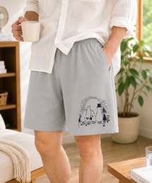 MOOMIN（ムーミン）の「【 MOOMIN / ムーミン 】 ドライタッチ　メッシュ　ショートパンツ　吸水速乾　WNI（その他パンツ）」