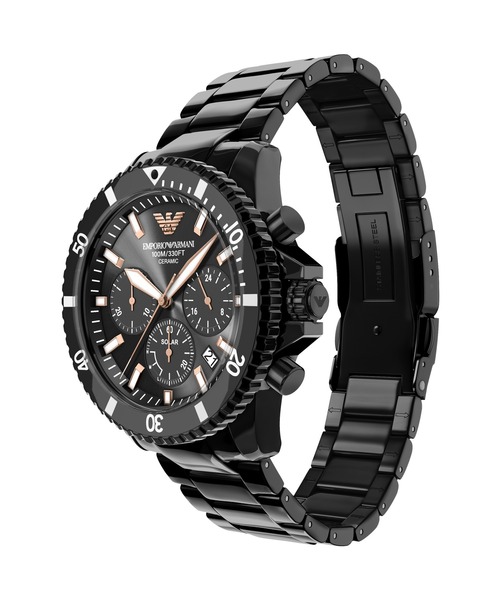 EMPORIO ARMANI(エンポリオアルマーニ)の「エンポリオ・アルマーニ 腕時計 メンズ アナログ セラミック AR70022(アナログ腕時計・メンズ・ブラック・FREE)」の6枚目の写真