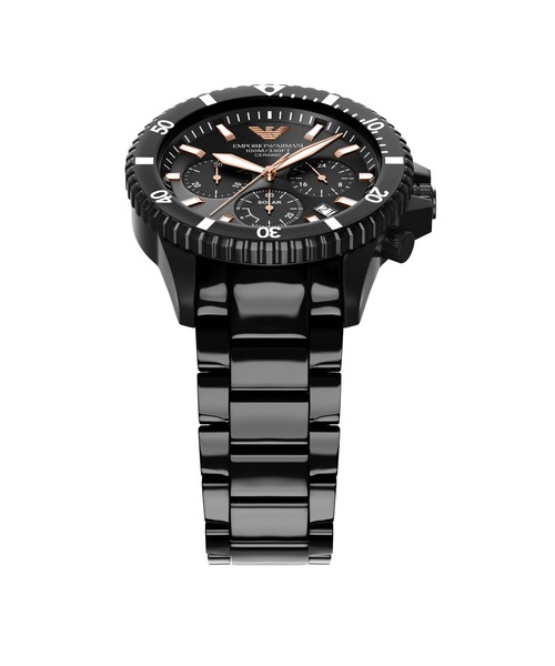 EMPORIO ARMANI(エンポリオアルマーニ)の「エンポリオ・アルマーニ 腕時計 メンズ アナログ セラミック AR70022(アナログ腕時計・メンズ・ブラック・FREE)」の7枚目の写真
