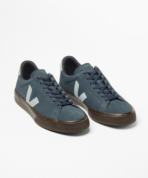VEJA（ヴェジャ）の「VEJA Campo スエードスニーカー（スニーカー・レディース・グレイッシュブルー・41/26.5cm/42/27cm/43/28cm/37/23/38/24/39/25/40/25.5cm）」の2枚目の写真