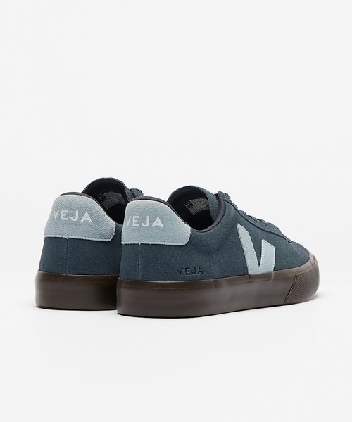 VEJA（ヴェジャ）の「VEJA Campo スエードスニーカー（スニーカー・レディース・グレイッシュブルー・41/26.5cm/42/27cm/43/28cm/37/23/38/24/39/25/40/25.5cm）」の3枚目の写真