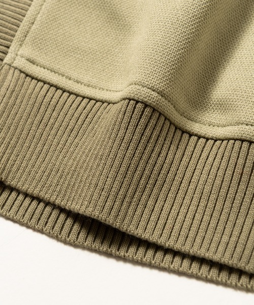 glamb（グラム）の「Bomber Cardigan / ボマーカーディガン（カーディガン/ボレロ・メンズ・カーキ/ブラック・S/M/L）」の16枚目の写真