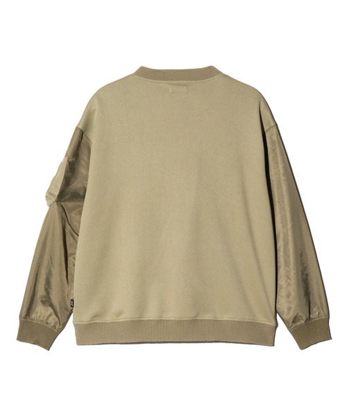 glamb（グラム）の「Bomber Cardigan / ボマーカーディガン（カーディガン/ボレロ・メンズ・カーキ/ブラック・S/M/L）」の4枚目の写真