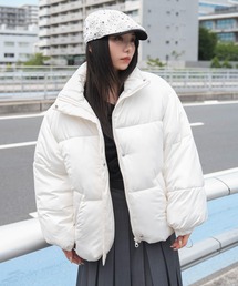 WEGO/【26年秋冬新作】2WAYフードパファーブルゾン