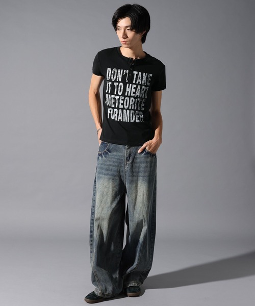 LAND MUSEUM(ランドミュージアム)の「LAND MUSEUM/デニムバレルパンツ(デニムパンツ・メンズ・ブルー・LARGE/MEDIUM)」の13枚目の写真