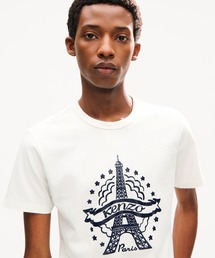 02KENZO EIFFEL TOWER DESIGN SLIM T-SHIRT