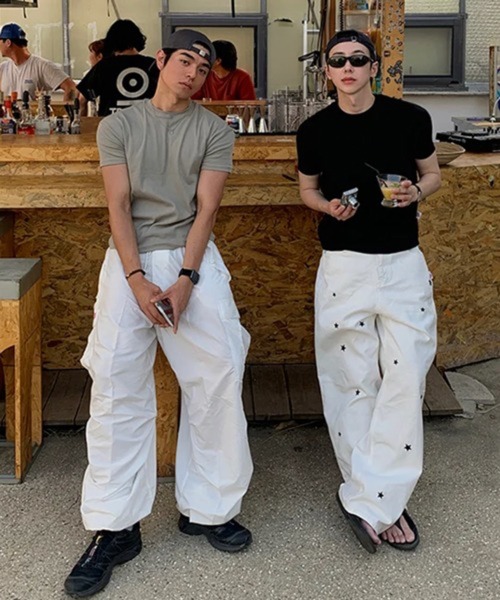 NOWLE(ノウル)の「【NOWLE】ヘビーウェイト コンパクト ボックス クロップド 半袖 Tシャツ / 短丈 ミニマル トップス(Tシャツ/カットソー・メンズ・スモークグレー/ブラック/ホワイト・MEDIUM/X-LARGE/LARGE/SMALL)」の20枚目の写真