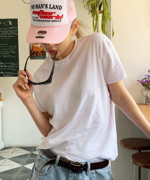 NOWLE(ノウル)の「【NOWLE】ヘビーウェイト コンパクト ボックス クロップド 半袖 Tシャツ / 短丈 ミニマル トップス(Tシャツ/カットソー・メンズ・スモークグレー/ブラック/ホワイト・MEDIUM/X-LARGE/LARGE/SMALL)」の9枚目の写真