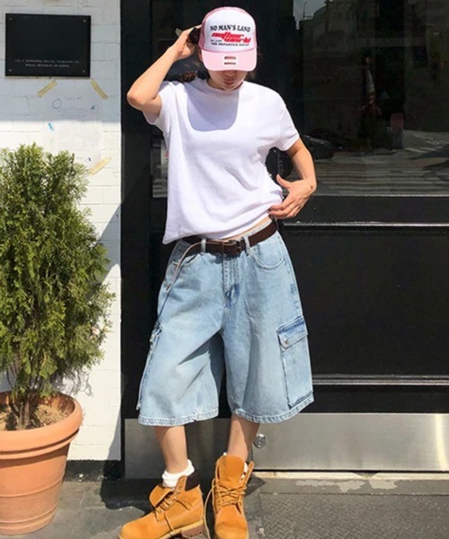 NOWLE(ノウル)の「【NOWLE】ヘビーウェイト コンパクト ボックス クロップド 半袖 Tシャツ / 短丈 ミニマル トップス(Tシャツ/カットソー・メンズ・スモークグレー/ブラック/ホワイト・MEDIUM/X-LARGE/LARGE/SMALL)」の11枚目の写真