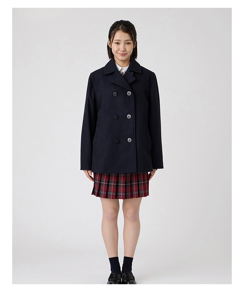 EASTBOY(イーストボーイ)の「P コート 制服 スクールコート 中学生 高校生(ピーコート・キッズ・ネイビー・11号/9号/13号/7号)」の17枚目の写真