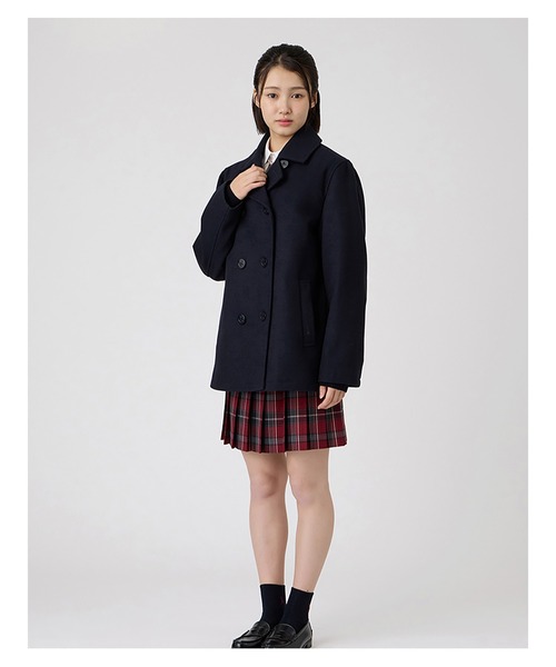 EASTBOY(イーストボーイ)の「P コート 制服 スクールコート 中学生 高校生(ピーコート・キッズ・ネイビー・11号/9号/13号/7号)」の18枚目の写真