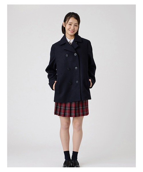 EASTBOY(イーストボーイ)の「P コート 制服 スクールコート 中学生 高校生(ピーコート・キッズ・ネイビー・11号/9号/13号/7号)」の19枚目の写真
