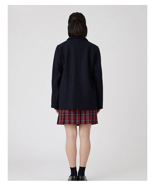 EASTBOY(イーストボーイ)の「P コート 制服 スクールコート 中学生 高校生(ピーコート・キッズ・ネイビー・11号/9号/13号/7号)」の20枚目の写真