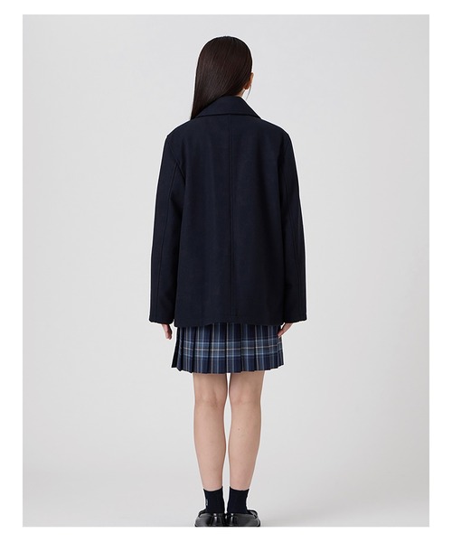 EASTBOY(イーストボーイ)の「P コート 制服 スクールコート 中学生 高校生(ピーコート・キッズ・ネイビー・11号/9号/13号/7号)」の8枚目の写真