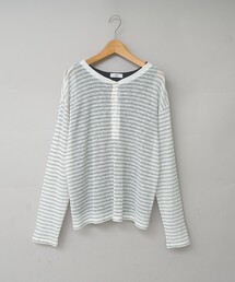 【セットアイテム】シアーヘンリーネック タンクトップセット