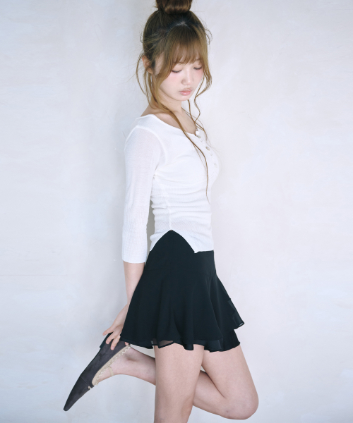 REISE MIYA（レイズミヤ）の「アメリー ニットトップ [アイボリー]（ニット/セーター・レディース・その他・OS）」の2枚目の写真