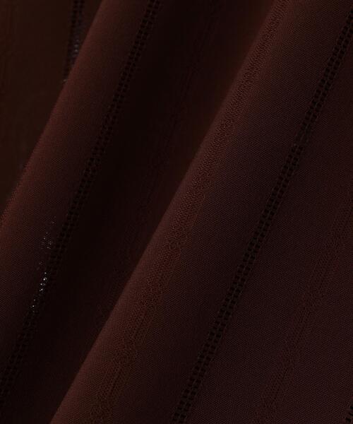 Toironier(トワロニエ)の「Toironier/トワロニエ/No Collar Back Zip Shirts(シャツ/ブラウス・メンズ・ブラウン/ブルー・1/2)」の3枚目の写真