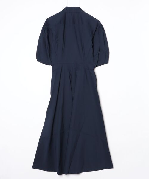 LAUREN RALPH LAUREN（ローレン ラルフ ローレン）の「ツイストフロント バブルスリーブ シャツドレス（シャツワンピース・レディース・ネイビー系1・2/0/4/6/00）」の7枚目の写真