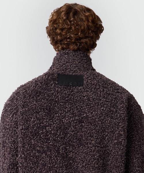 MSGM（エムエスジーエム）の「アストラカン テディブルゾン（ブルゾン・メンズ・グレー・46）」の5枚目の写真