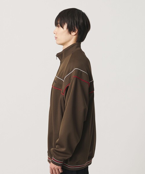 NICE WEATHER（ナイスウェザー）の「＜NICE WEATHER＞トラックジャケット（ブルゾン・メンズ・ダークブラウン/パープル/ブラック・S/L/M）」の15枚目の写真