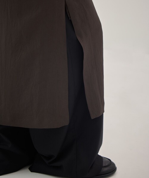 muller of yoshiokubo（ミュラーオブヨシオクボ）の「[muller of yoshiokubo/ミュラー オブ ヨシオクボ]別注Layered Dress/レイヤードドレス/ワンピース（ワンピース・レディース・グリーン/ダークグレー・36/38）」の14枚目の写真