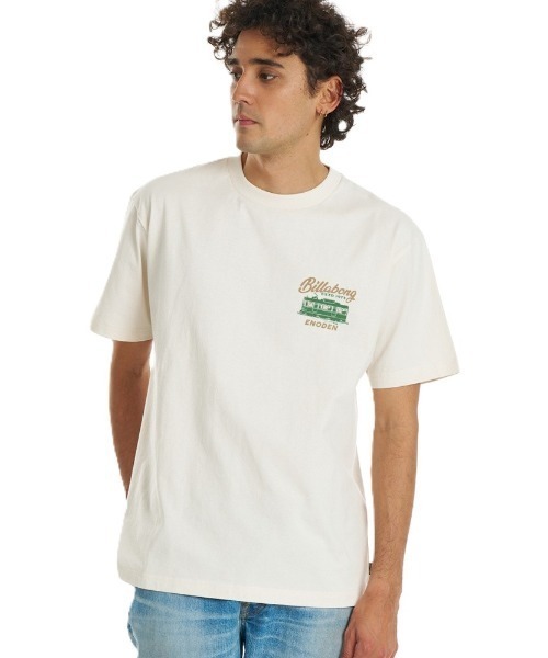 BILLABONG(ビラボン)の「ビラボン BILLABONG SURF TRAIN(Tシャツ/カットソー・メンズ・グリーン/クリーム/ダークグレー・M/L/LL)」の11枚目の写真