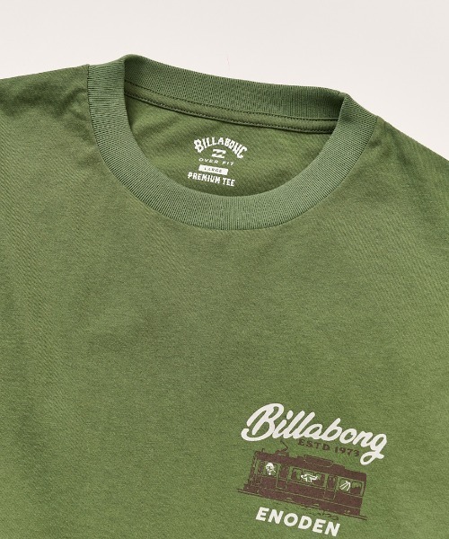 BILLABONG(ビラボン)の「ビラボン BILLABONG SURF TRAIN(Tシャツ/カットソー・メンズ・グリーン/クリーム/ダークグレー・M/L/LL)」の19枚目の写真