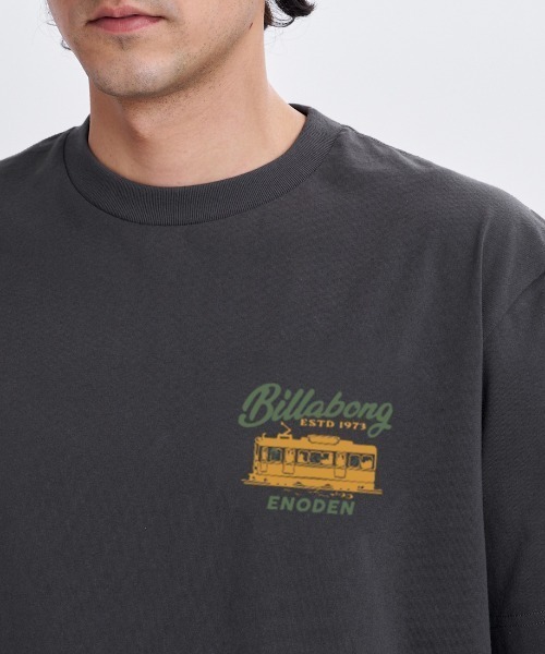 BILLABONG(ビラボン)の「ビラボン BILLABONG SURF TRAIN(Tシャツ/カットソー・メンズ・グリーン/クリーム/ダークグレー・M/L/LL)」の9枚目の写真